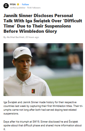 Sinner & Świątek: Redemption at Wimbledon