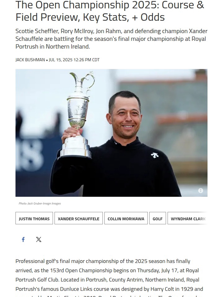 Can Rory Reclaim Portrush Glory?