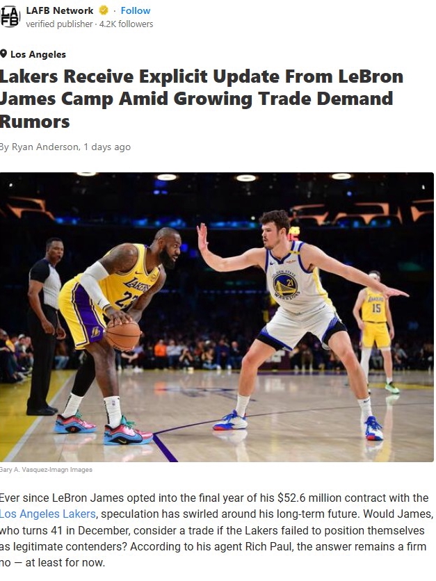 LeBron Trade Rumors: Real or Just Smoke?