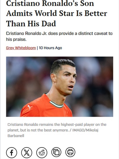 Ronaldo Jr. Picks Yamal Over CR7?!