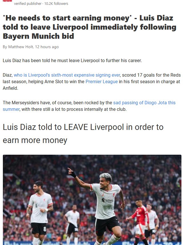 Should Lucho Cash In or Stay a Red?