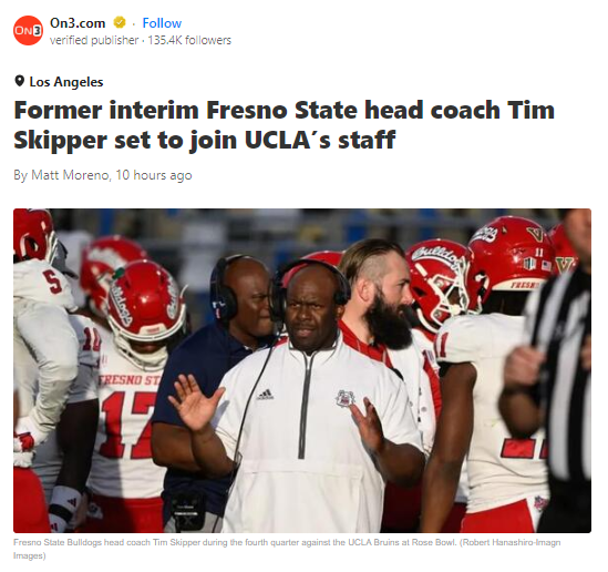 Bruins Add Bulldog Blood to Coaching Staff