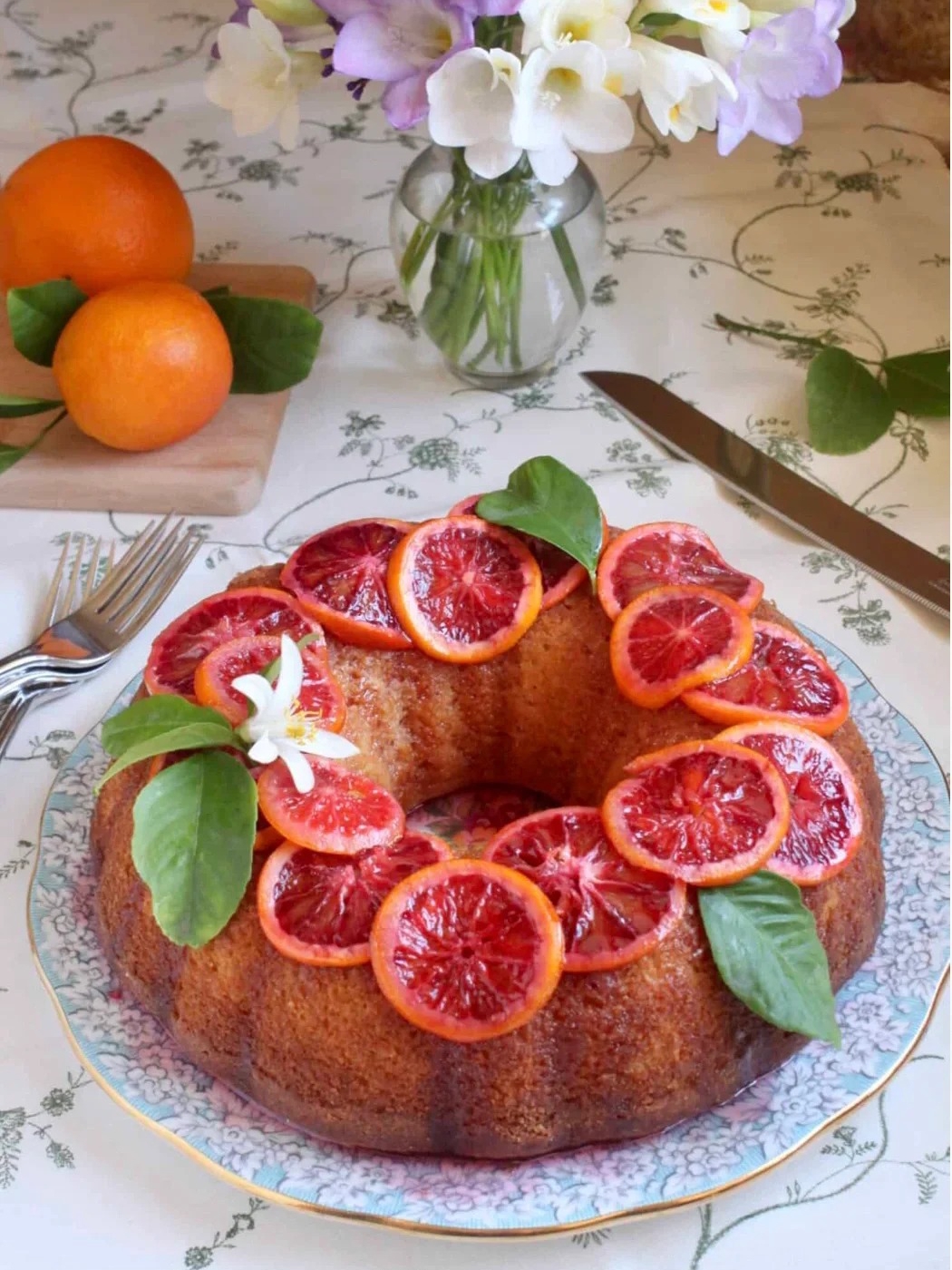 🍊 Blood Orange, Blush, and a Bite