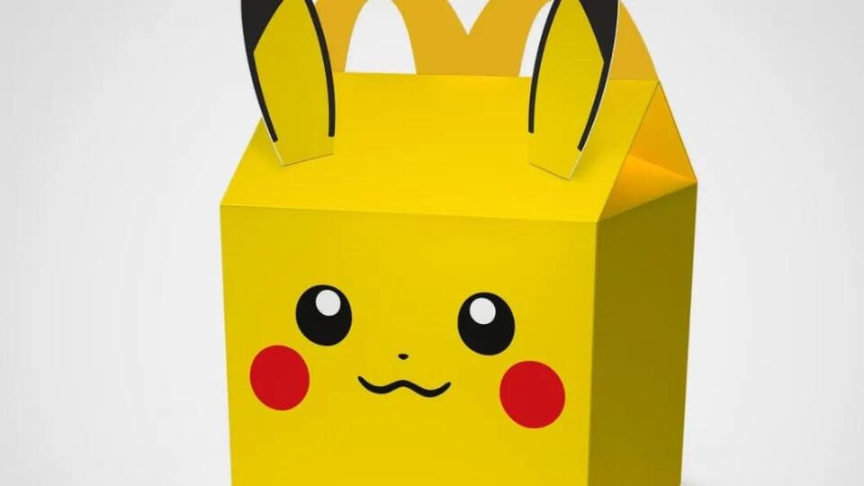 Pikachu Grabs a Burger at McD’s?!