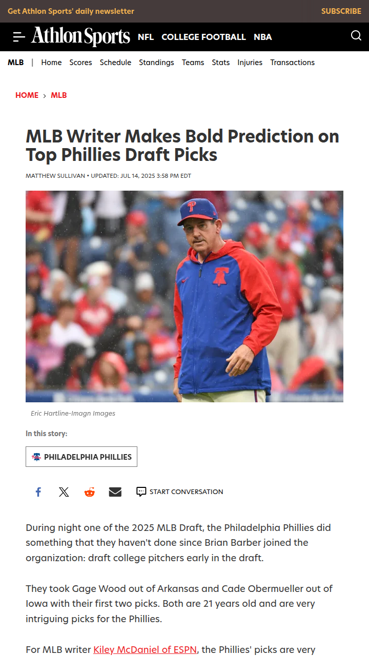 Phillies’ Rookie Arms: Fast-Track to October?