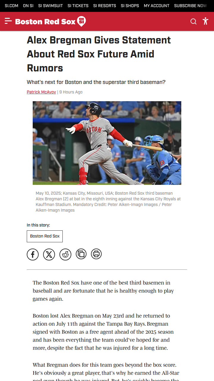 Bregman’s Boston Future: Will He Stay or Go?