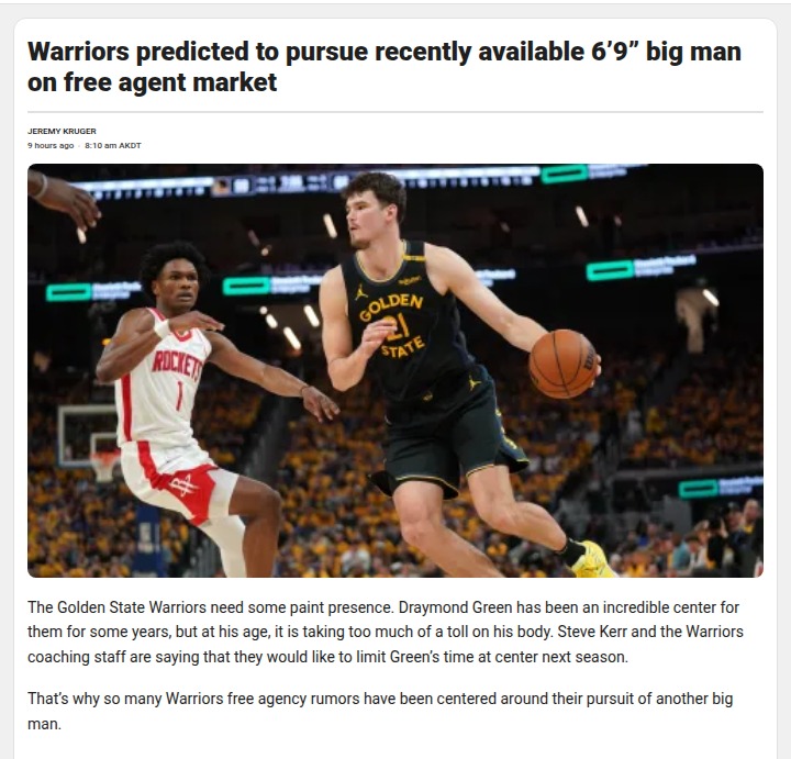 Could Richaun Holmes Be the Dubs’ Missing Piece?