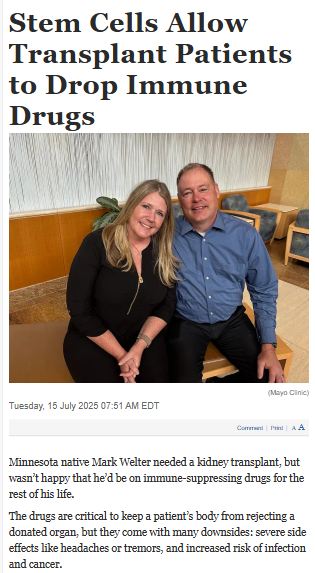 Transplants Without Lifelong Meds?!