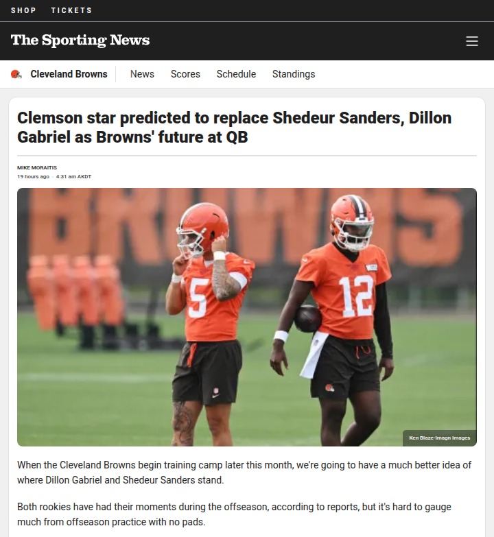 Could Klubnik Be the Dawg Pound’s Future QB?