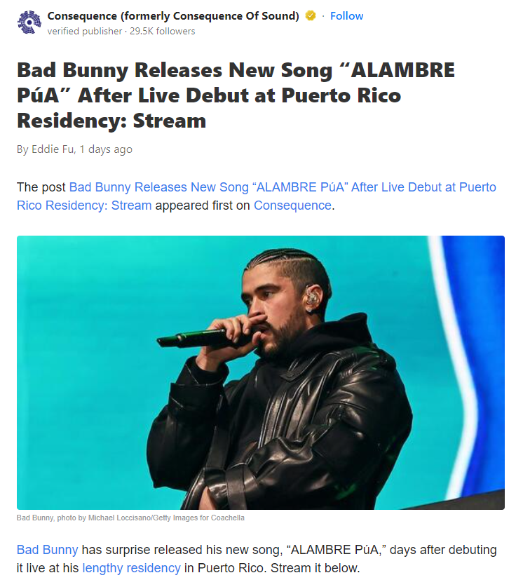 Bad Bunny’s New Song Twist! 🎤