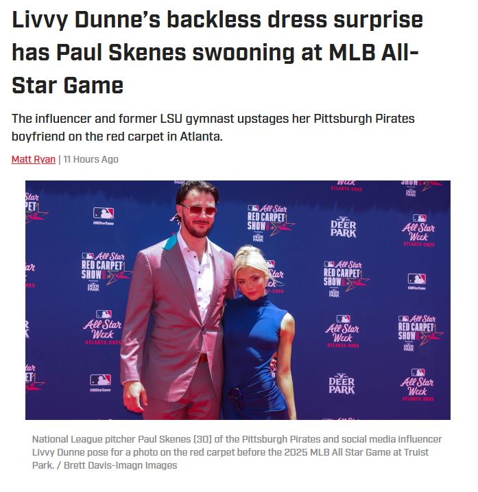 Livvy Steals the Show at All-Star Red Carpet