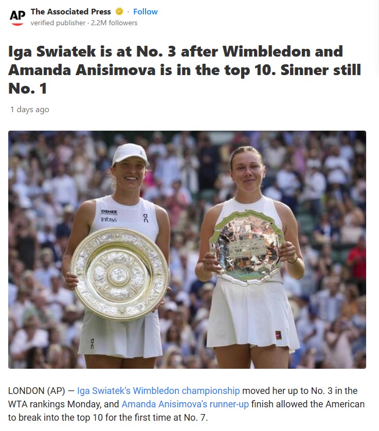 Anisimova’s Shocking Rise: From 189 to Top 10!