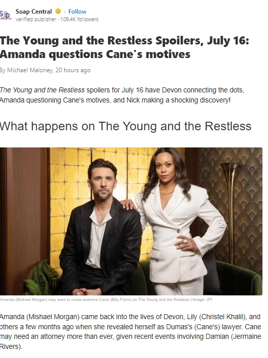 Amanda Doubts Cane’s Real Intentions 🤔