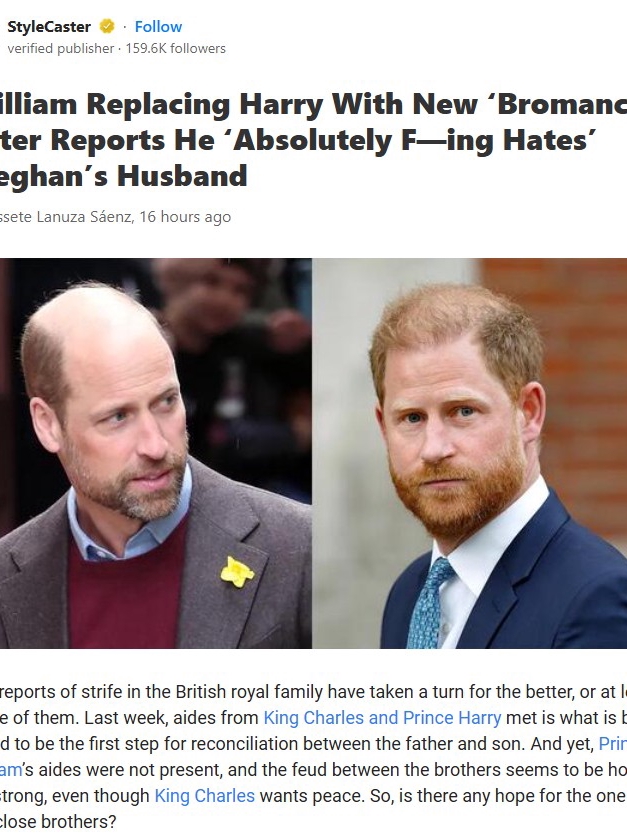 William’s New Bestie? 🐊 Royal Bromance Alert