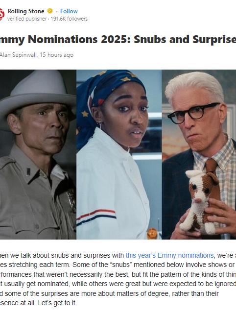 Harrison Ford’s Emmy Nod Shocks Fans 🤯