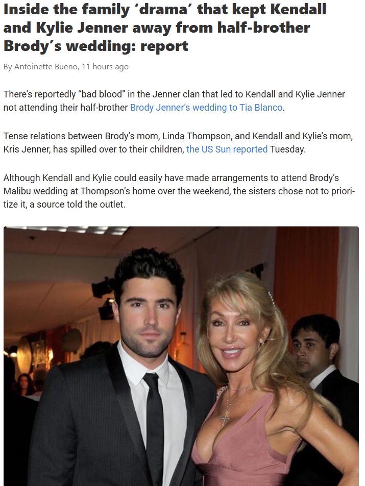 Jenner Wedding Snub: Family Feud Alert