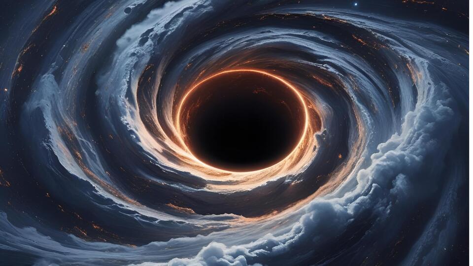 Black Hole Born in a Cosmic Collision?!