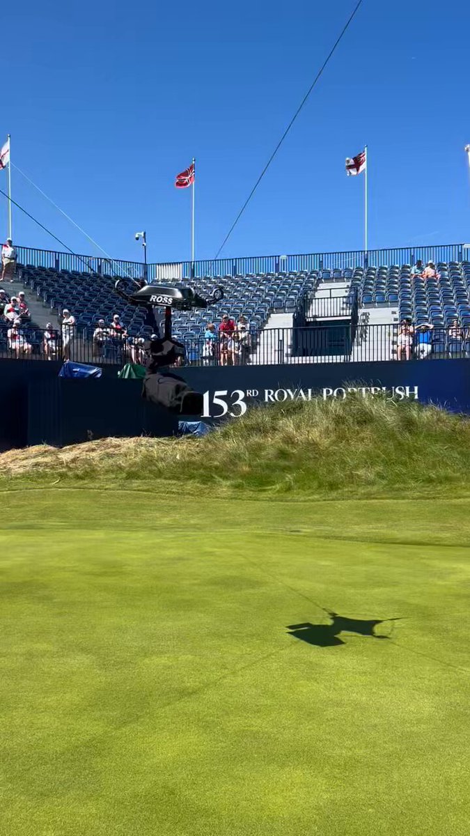 Spidercam Debuts at The Open: Game Changer?
