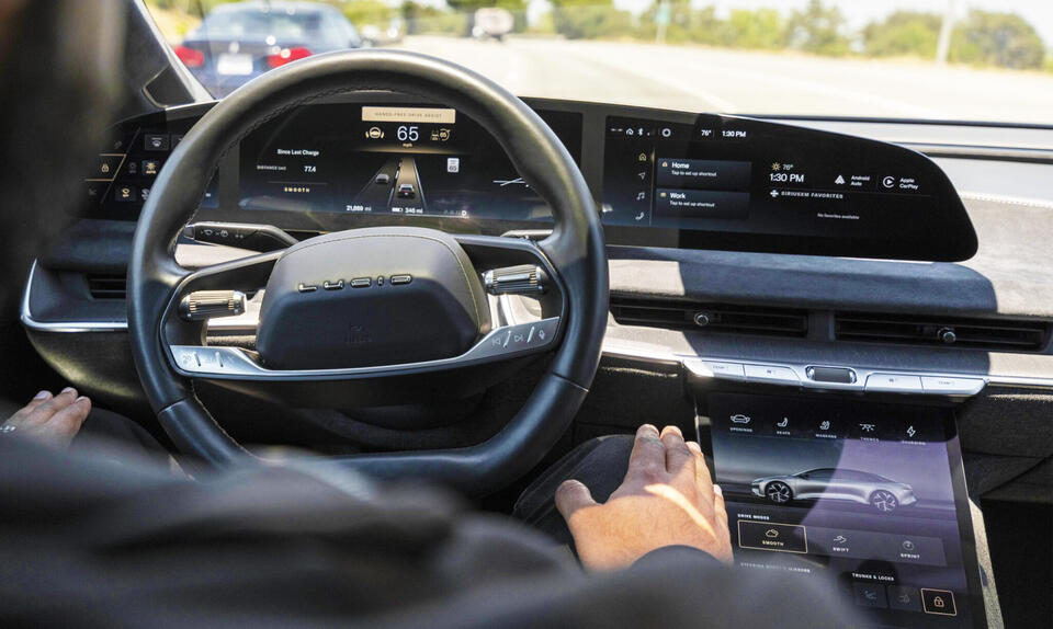 Would You Trust Lucid’s Hands-Free Mode?