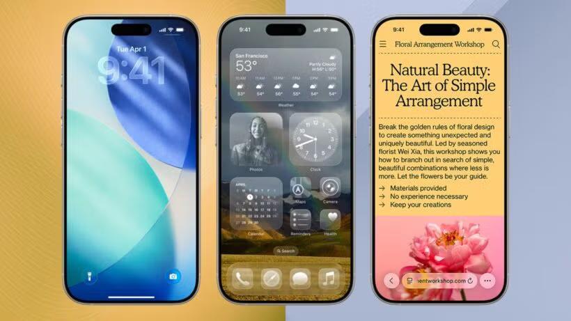 Liquid Glass: iOS 26’s Bold New Look?