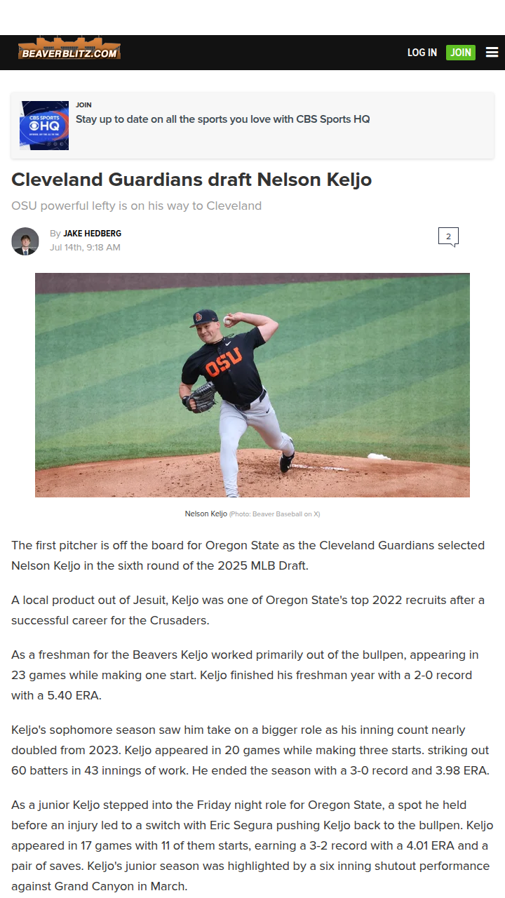 Guardians Nab Beaver Arm: Keljo Joins Kwan & Co.