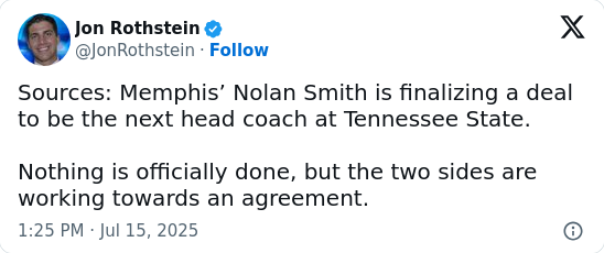 Nolan Smith Set to Lead TSU Tigers?