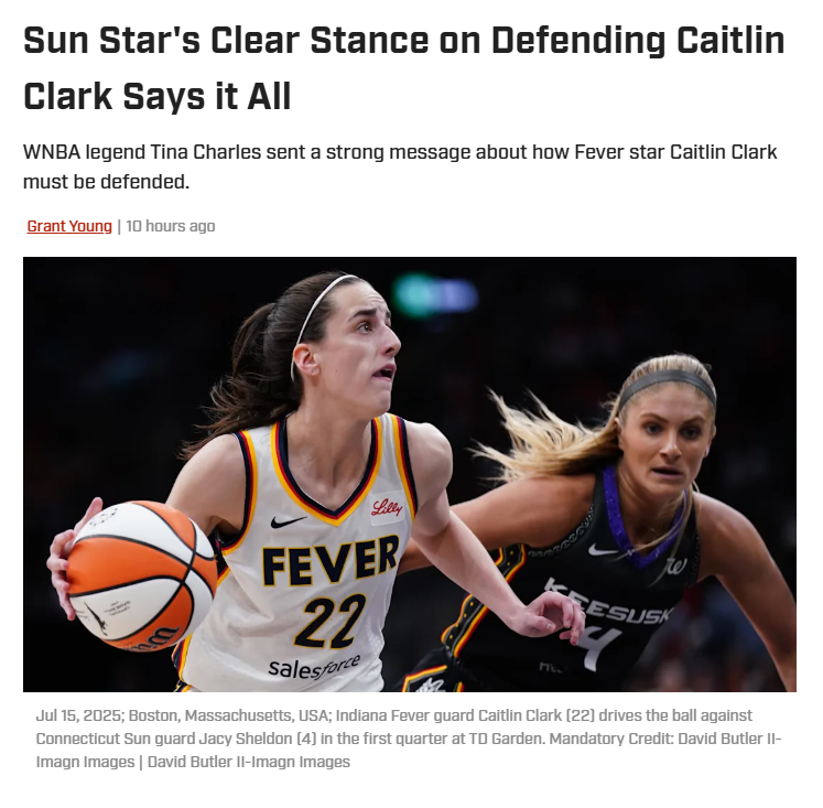Sun's Defense: No Days Off vs. Clark