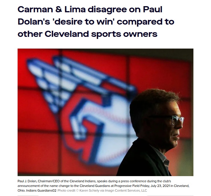 Does Dolan Want It As Much As Gilbert & Haslam?