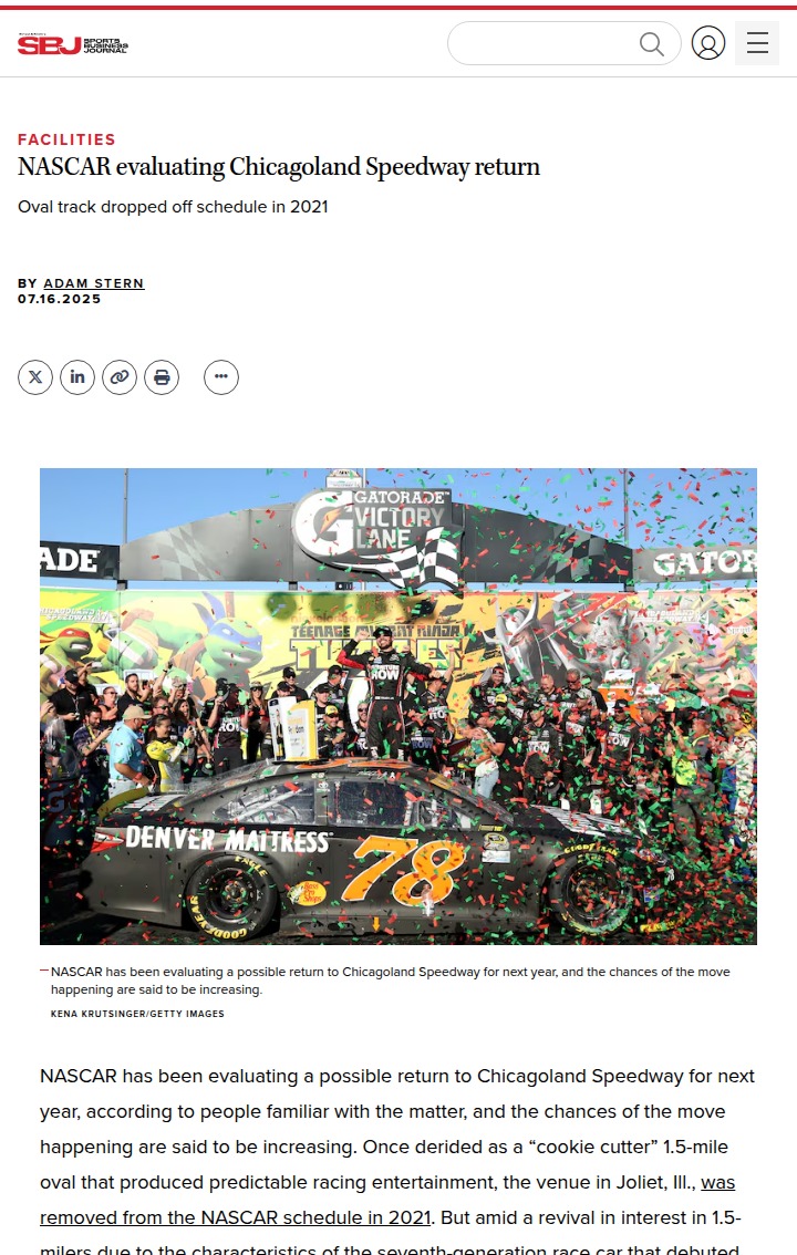 Chicagoland Comeback Heating Up?