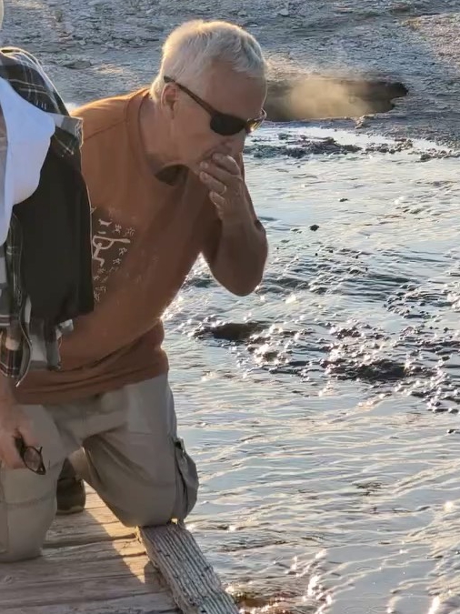 Did He Really Sip Yellowstone Geyser Water?!