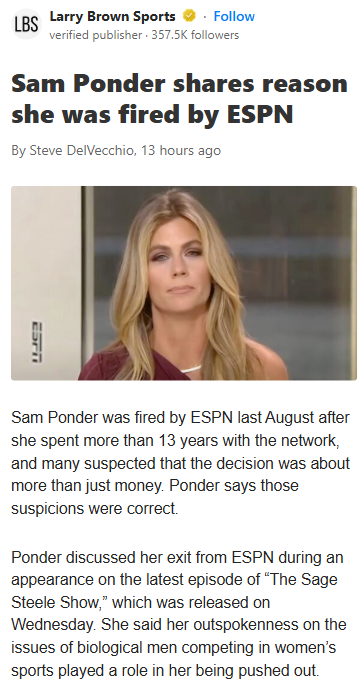 Sam Ponder’s ESPN Exit: More Than Money?