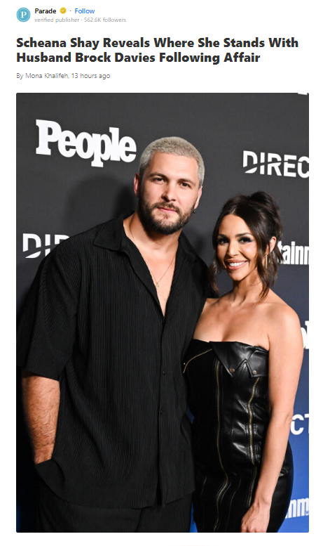 Scheana Gets Real About Brock’s Affair