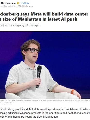 Meta’s Building a Data Center the Size of a City?!