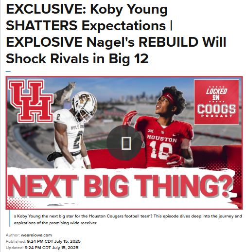 Koby Young: Cougars’ Secret Weapon?