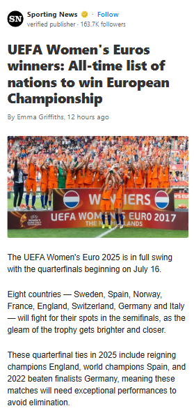 Can Anyone Dethrone Germany’s Queens?