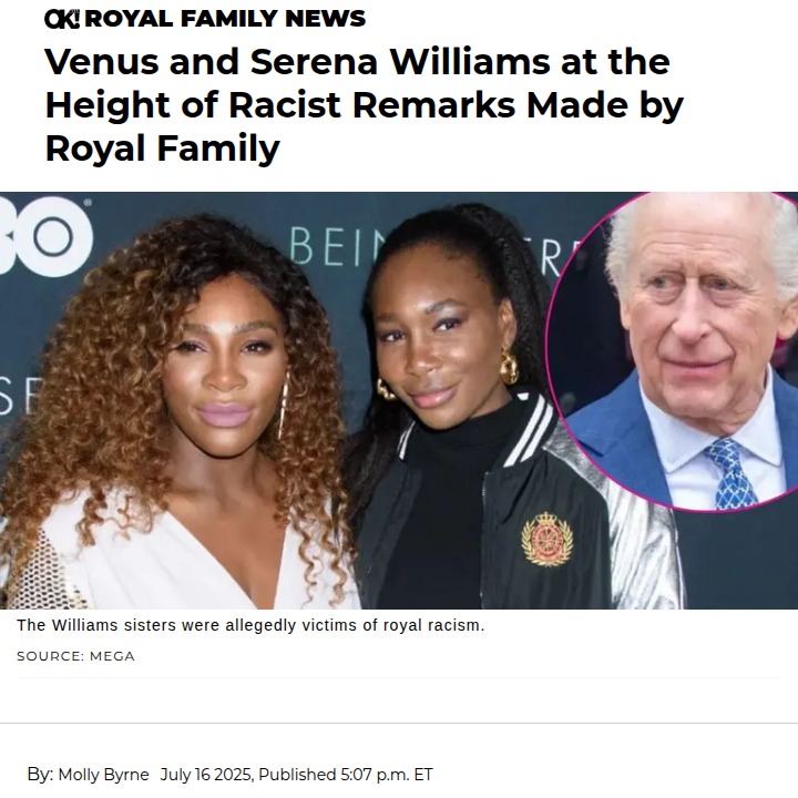 Royal Family’s Shocking Serena & Venus Snub