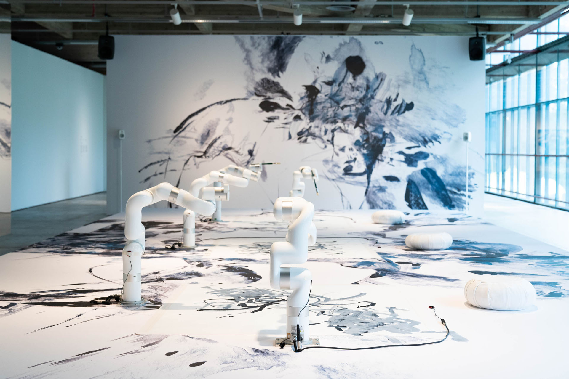 When Brushes Meet Algorithms in Mayfair: Sougwen Chung’s Artful Code Switch