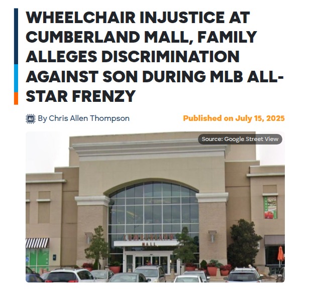 Cumberland Mall Slammed for All-Star Snub
