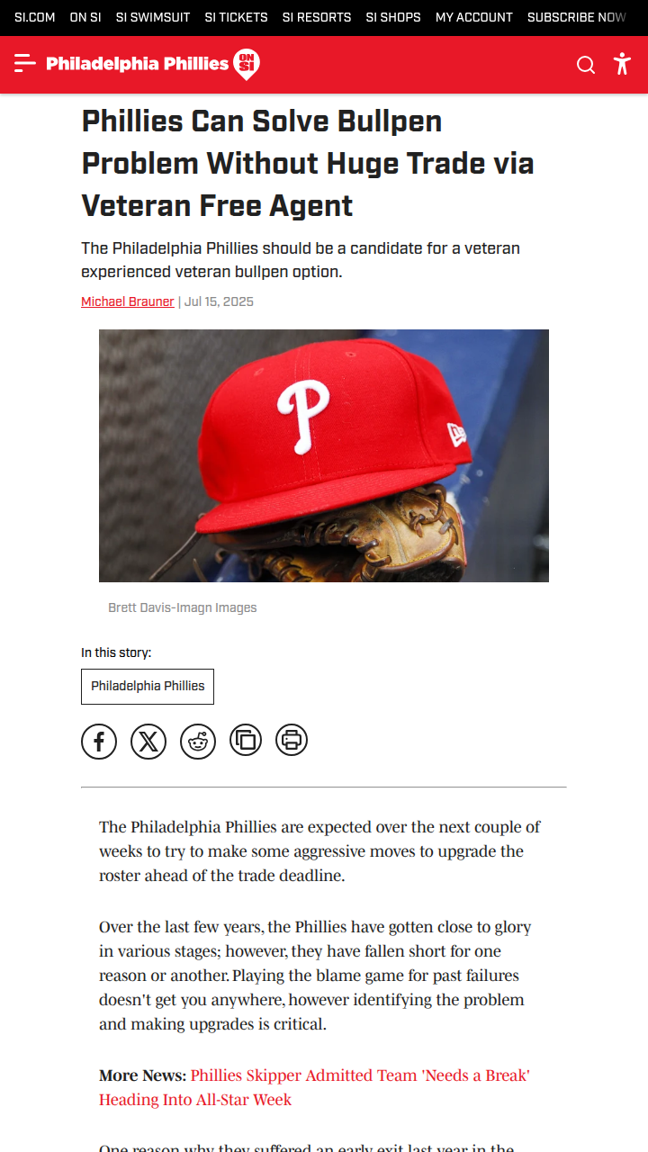 Should the Phils Bring Back Houdini?