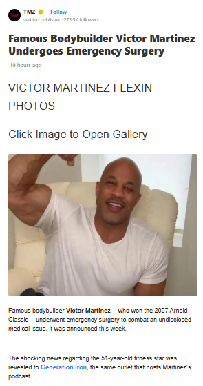 Victor Martinez’s Health Scare Shocks Fans