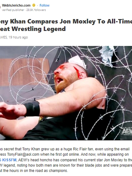 Moxley: AEW’s Modern-Day Nature Boy?