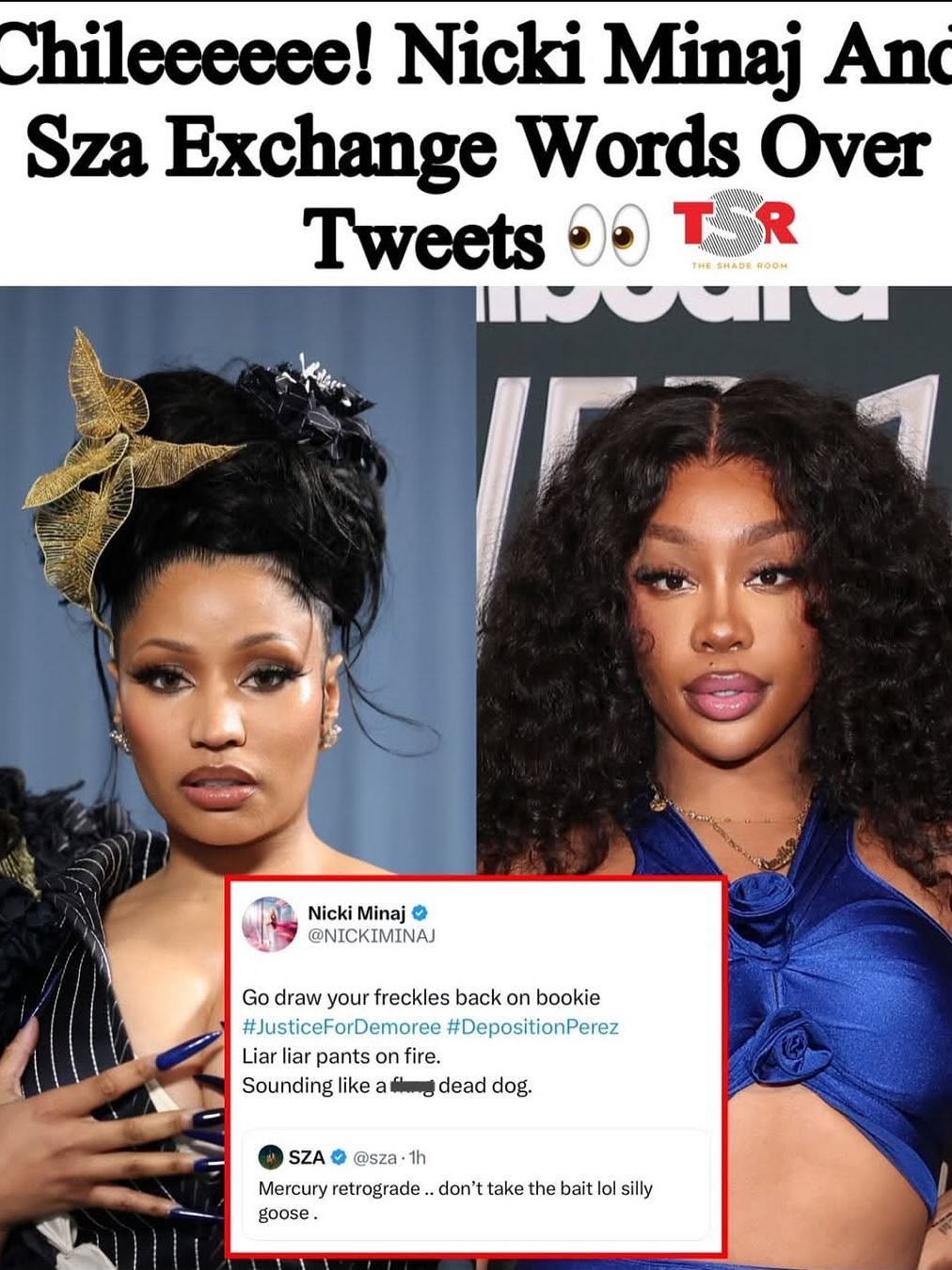 Nicki & SZA Collab Blocked? 🤔