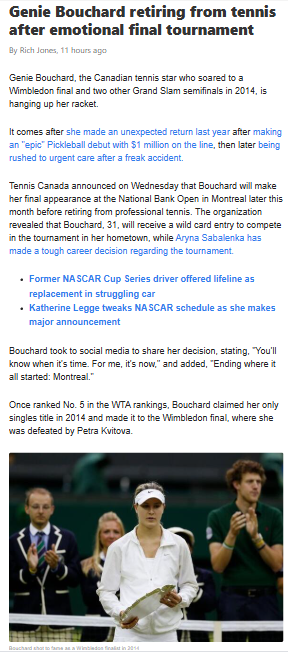 Genie’s Montreal Farewell: End of an Era