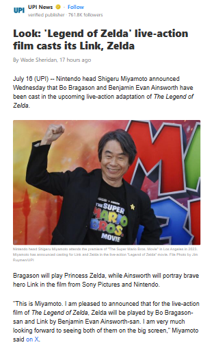 Zelda Goes Live-Action: Will It Work?