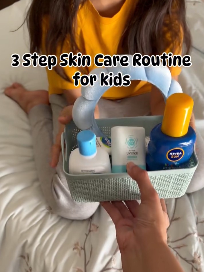 The ONLY 3 skincare steps your kids really need! 👶🧴☀️