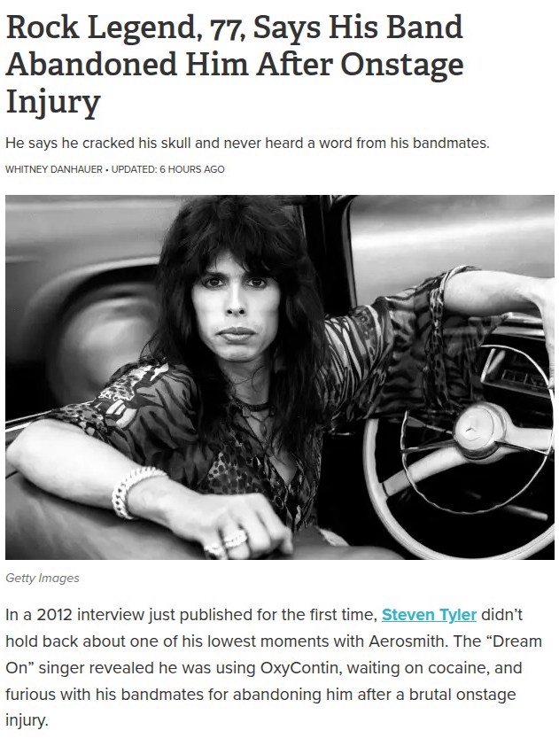 Steven Tyler’s Band Betrayal? 😱