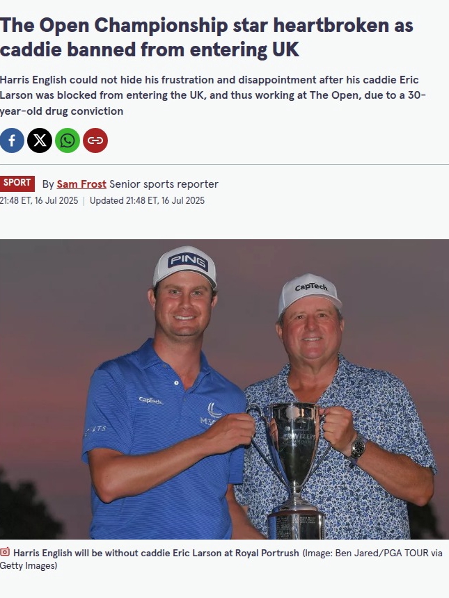 Harris English Faces Open Without 'The Looper'