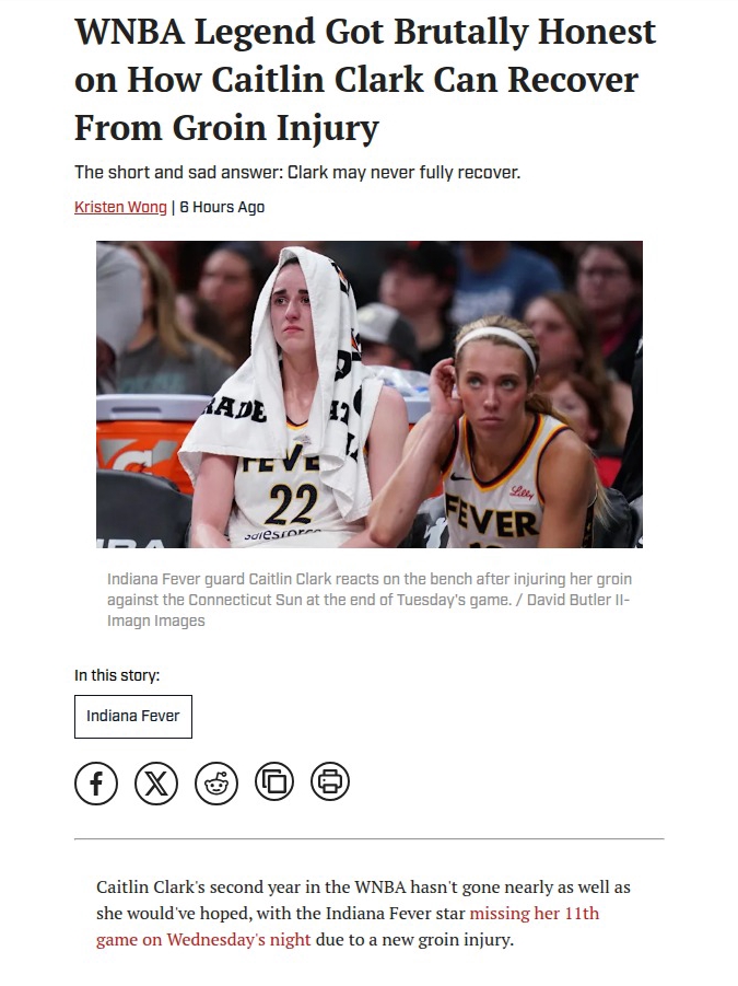 Can Clark Bounce Back From Groin Woes?