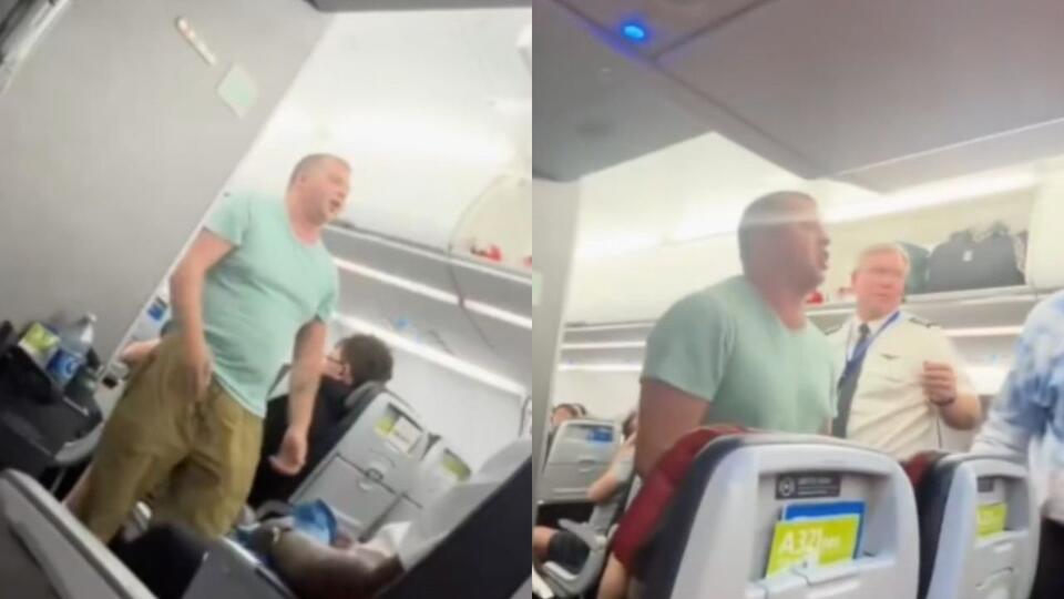 Plane Meltdown Over 'Beautiful Eyes'?!