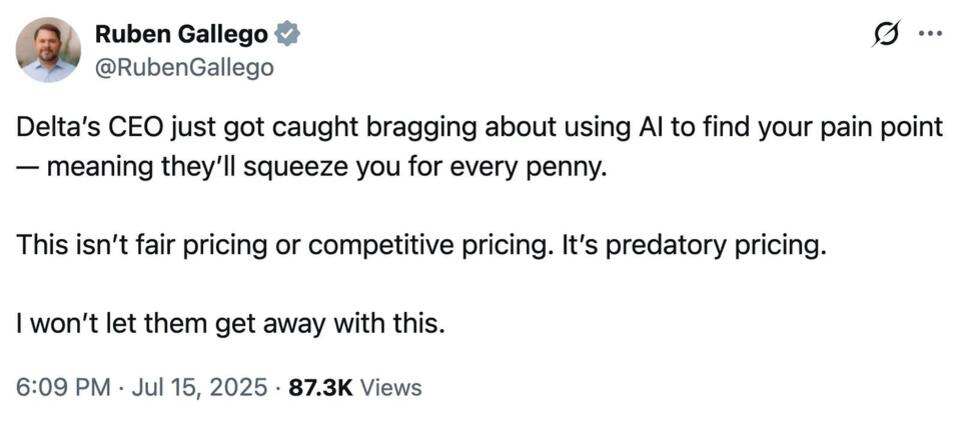 Would You Pay an AI-Decided Fare?